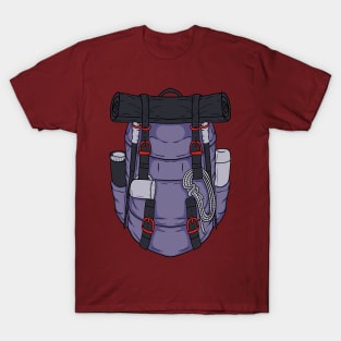 mountain climbing bag T-Shirt